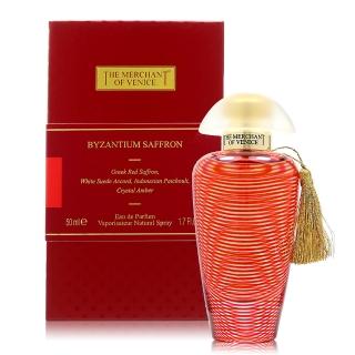 【The Merchant Of Venice 威尼斯商人】BYZANTIUM SAFFRON 拜占庭藏紅花淡香精 50ML(平行輸入)