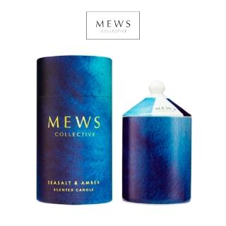 【Mews Collective】海鹽與琥珀 香氛大豆蠟燭 Seasalt & Amber 澳洲進口(天然／清甜調／320g)