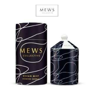 【Mews Collective】佛手柑與薄荷 香氛大豆蠟燭 Ocean Mist 澳洲進口(天然／清新木質調／320g)