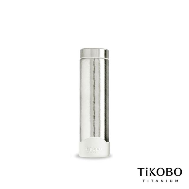 【TiKOBO 鈦工坊】400ml 純鈦 二代星光保溫杯／保溫杯／隨行瓶 四色可選(贈杯套、小茶隔)