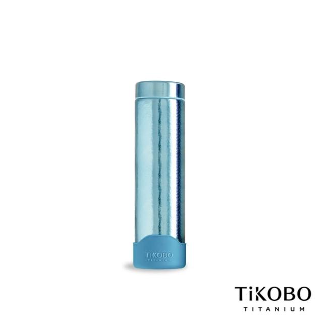 【TiKOBO 鈦工坊】400ml 純鈦 二代星光保溫杯／保溫杯／隨行瓶 四色可選(贈杯套、小茶隔)