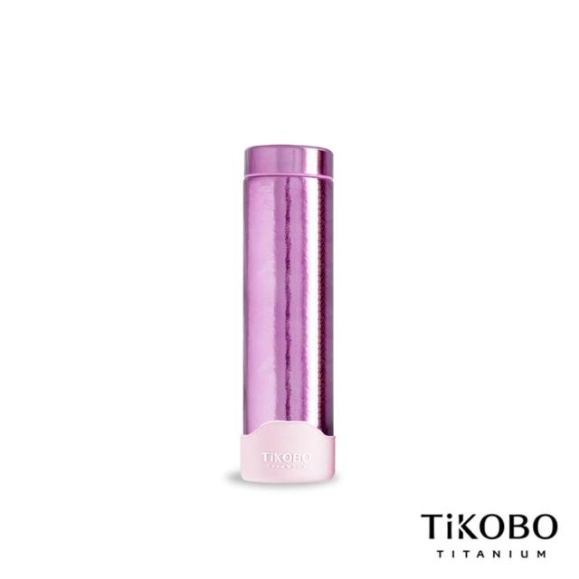 【TiKOBO 鈦工坊】400ml 純鈦 二代星光保溫杯／保溫杯／隨行瓶 四色可選(贈杯套、小茶隔)