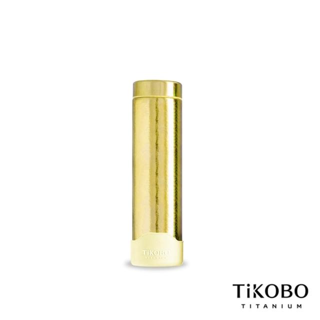【TiKOBO 鈦工坊】400ml 純鈦 二代星光保溫杯／保溫杯／隨行瓶 四色可選(贈杯套、小茶隔)