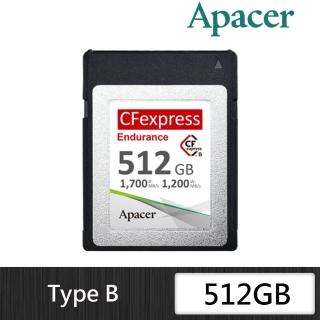 【Apacer 宇瞻】512GB CFexpress TypeB PA32CF 記憶卡