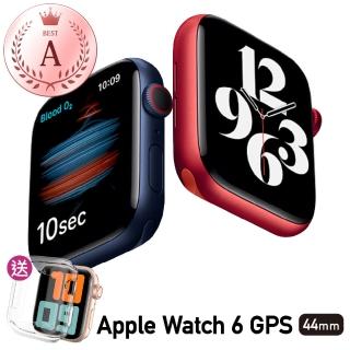 【Apple 蘋果】福利品 Apple Watch Series 6 44公釐 GPS 鋁金屬錶殼 保固6個月 贈矽膠錶帶