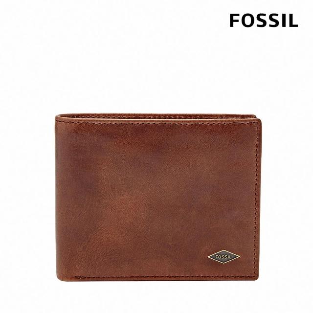 【FOSSIL】Ryan 真皮RFID大零錢袋皮夾 (多款可選)