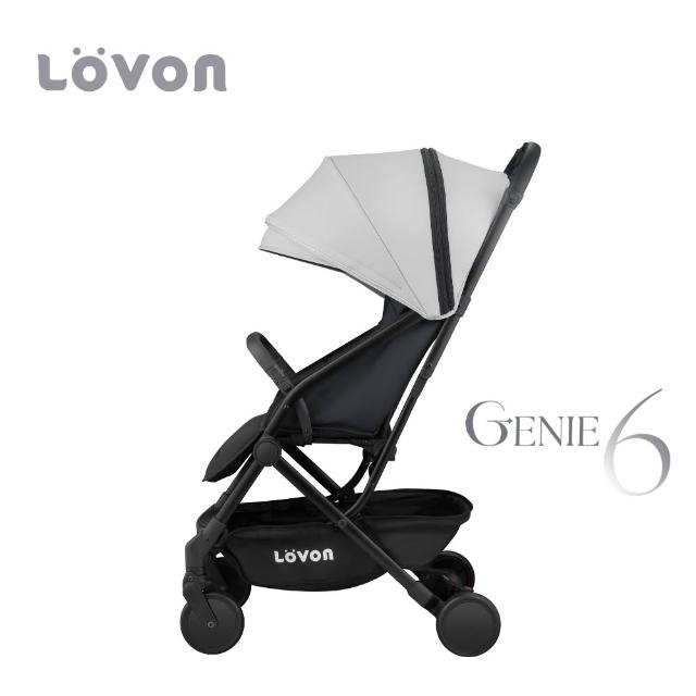 【LOVON】GENIE6代 輕量秒收嬰兒推車(2026全新升級款 單手秒收 可登機 全罩遮篷 嬰兒推車/手推車/輕量推車)
