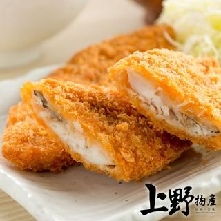 【上野物產】金黃酥脆炸海鮮排 x14包(160g±10%/2片/包 花枝 蝦仁 干貝)