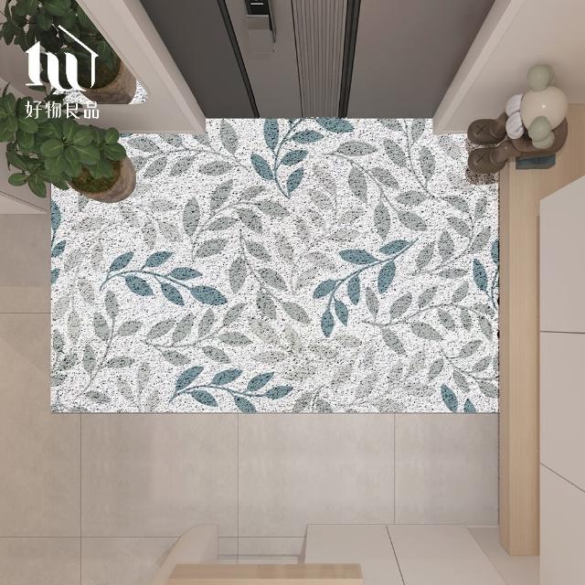 【好物良品】80x120cm_森林系列可剪裁玄關絲圈刮泥地墊(防滑刮泥墊 腳踏墊 除塵墊 玄關地墊 絲圈地墊)