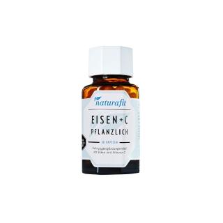 【Natural Fit 活粒適】植物萃取含鐵&維生素C膠囊 60粒(獨家德國進口微營養領導品牌)