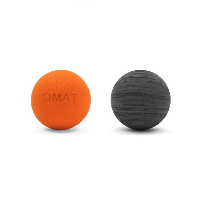 【QMAT】筋膜球2入組 台灣製 40D-70D(按摩球 紓緩痠痛 重量輕 好攜帶 軟硬適中)