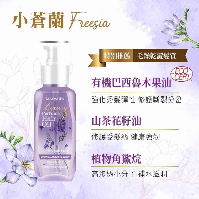 【美吾髮】香水系列 玻尿酸植萃洗護養3件組(洗髮精700ml+髮膜190g+髮油100ml)