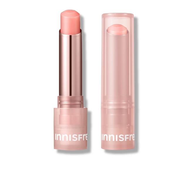【innisfree】買1送1★晨露粉嫩潤唇膏 3.2g(5色任選/玩具總動員版/一般版)