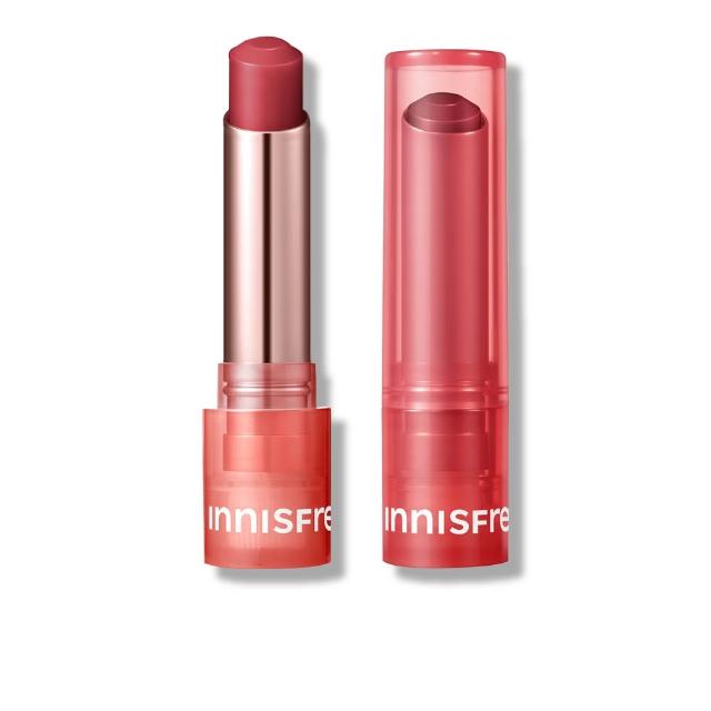【innisfree】買1送1★晨露粉嫩潤唇膏 3.2g(5色任選/玩具總動員版/一般版)