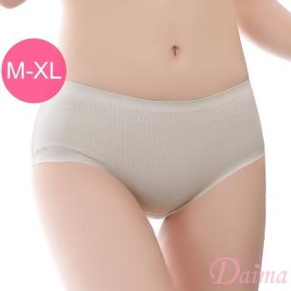 【Daima 黛瑪】無痕內褲M-XL/浪漫主義無痕舒適零負擔內褲/包臀(灰色)