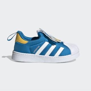 【adidas官方旗艦館】DISNEY 唐老鴨 X SUPERSTAR 360 運動鞋 - Originals 童鞋(GX3279)