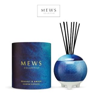 【Mews Collective】室內香氛 擴香瓶 海鹽與琥珀 Seasalt & Amber 澳洲進口(天然／清甜調／350ml)