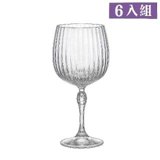 【Bormioli Rocco】復古雕紋琴通寧杯745cc-6入組