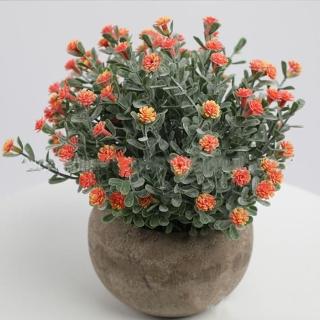 【JEN】北歐紙漿盆仿真滿天星盆栽仿真植物(3色可選)