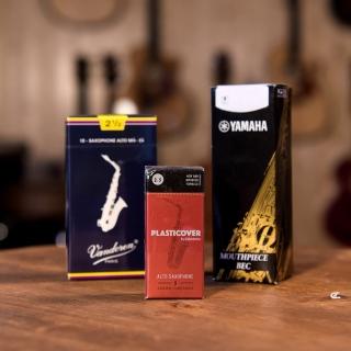 【小叮噹的店】中音薩克斯風吹嘴 竹片套裝組合(ALTO SAX吹嘴 竹片)