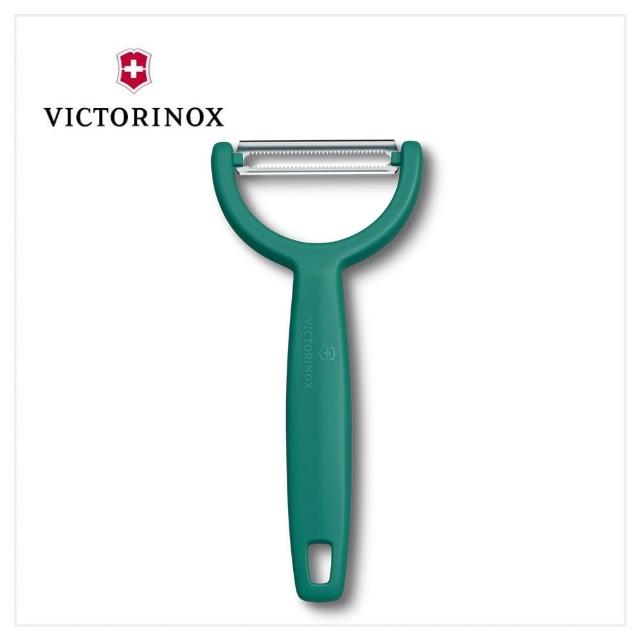 【VICTORINOX 瑞士維氏】蕃茄刀禮盒含透明刀套+削皮器 組合 任選二色