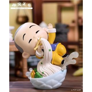 【POPMART 泡泡瑪特】一禪小和尚美食系列公仔盒玩(兩入隨機款)