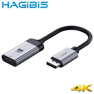 【HAGiBiS海備思】DP轉4K高畫質HDMI影音轉接器