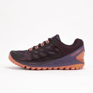 【MERRELL】Merrell Antora 2 Print 女 越野鞋 登山 吸震 黃金大底 穩定 紫橘(ML067130)