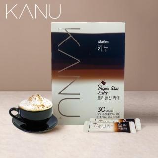 【Maxim】KANU Triple Latte 漸層奶香三倍濃縮拿鐵咖啡(14gx30入)