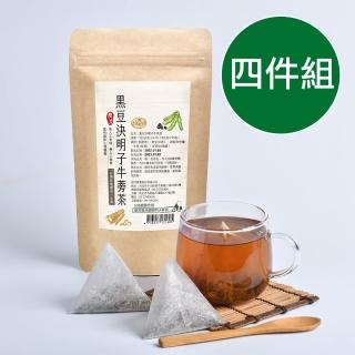 【曼寧】黑豆決明子牛蒡茶x4袋(8gx15入/袋)