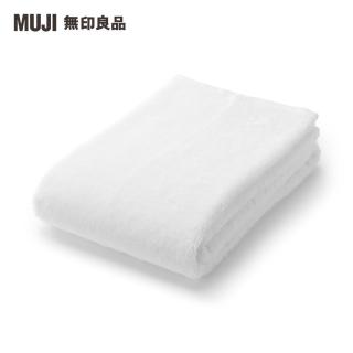 【MUJI 無印良品】棉圈絨可剪裁小浴巾/中厚型/附環扣/環扣為布環