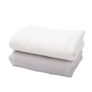 【NITORI 宜得利家居】浴巾2入組 REASON3 WH&LGY(浴巾 REASON)