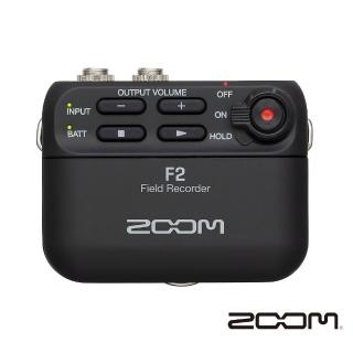 【ZOOM】F2 微型錄音機+領夾麥克風組(原廠公司貨)