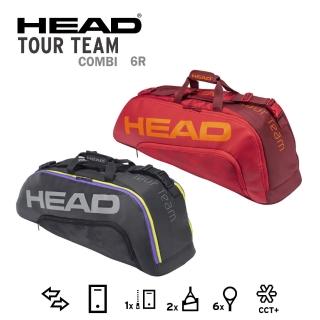 【HEAD】6支裝球拍袋 限量贈網球鑰匙圈 TOUR TEAM 後背包(283181)