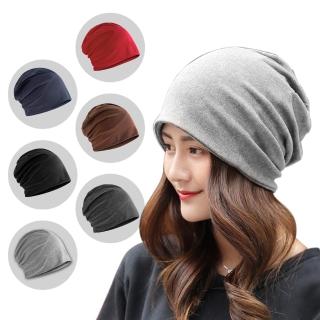 【匠心選品】棉質薄款防風護耳套頭毛帽(防風套頭帽 保暖毛帽 包頭帽 月子帽 睡帽)