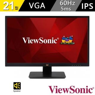 【ViewSonic 優派】21.5型 IPS文書護眼螢幕 支援HDMI介面/VGA/窄邊框(VA2210-MH)