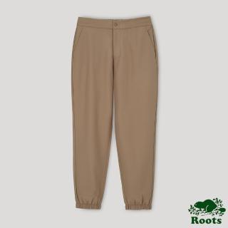 【Roots】Roots 女裝- 摩登週間系列 修身縮口長褲(駱駝咖)