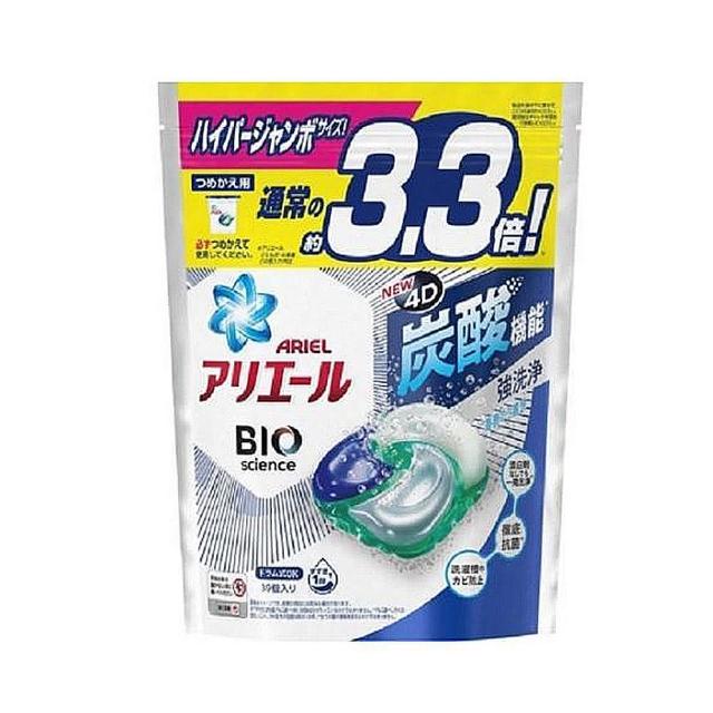 【P&G】ARIEL4D碳酸機能洗衣膠球-39入/袋(升級碳酸新配方)