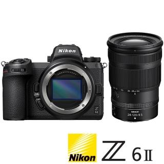 【Nikon 尼康】NIKON Z6II KIT 附 Z 24-120mm F4 S(公司貨 全片幅微單眼相機 五軸防手震 4K錄影 直播 Z62)