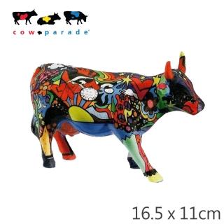 【CowParade】彩繪牛-彩色天空鑽石(世界頂級藏品)