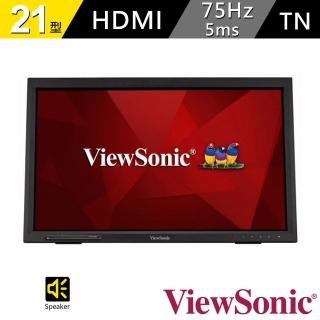 【ViewSonic 優派】21.5型 TN紅外線觸控顯示器(TD2223)