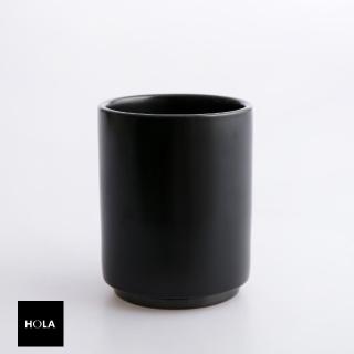 【HOLA】FELLOW Monty雙層陶瓷拿鐵杯 11oz 黑色
