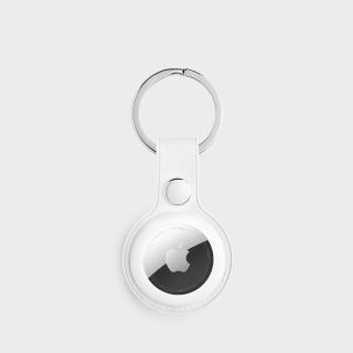 【Aholic】AirTag 矽膠保護套 - 白色