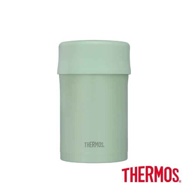 【THERMOS 膳魔師】買1送1_不鏽鋼彈蓋保溫瓶500ml+大口徑燜燒罐500ml(JEWC-501+JBN-501)