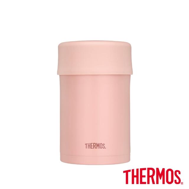 【THERMOS 膳魔師】買1送1_不鏽鋼彈蓋保溫瓶500ml+大口徑燜燒罐500ml(JEWC-501+JBN-501)