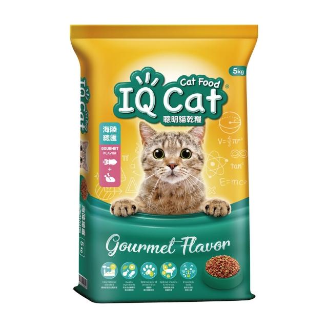【IQ CAT】聰明貓乾糧 5KG(貓飼料/成貓)