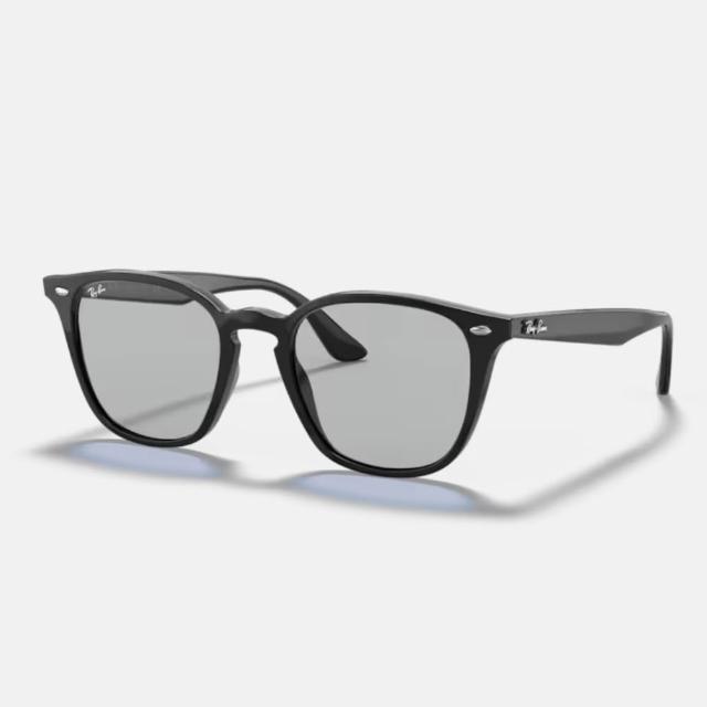 【RayBan 雷朋】經典方形膠框抗UV太陽眼鏡(RB4258F 52mm 多色任選)