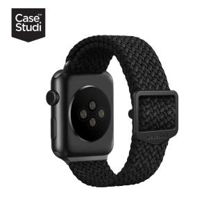 【CaseStudi】AppleWatch 7 45mm Ballistic 運動型錶帶_黑色(相容44mm Apple Watch)
