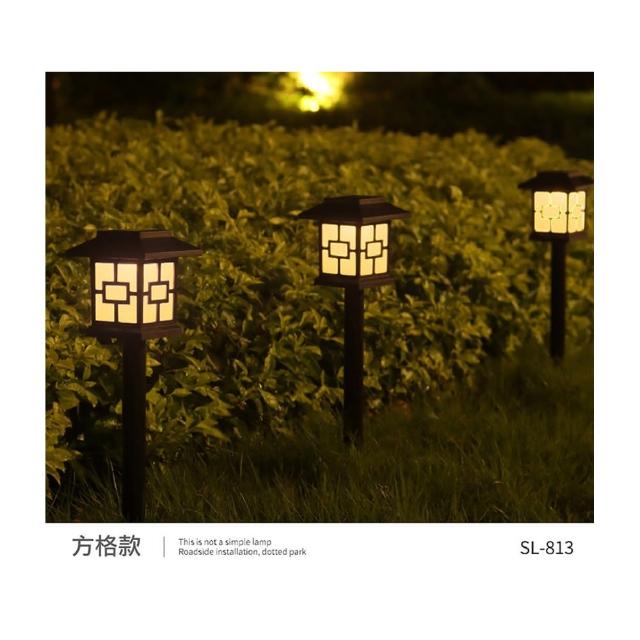 【巨山】太陽能窗格造型 草坪庭園燈 氛圍燈(草坪庭園燈)