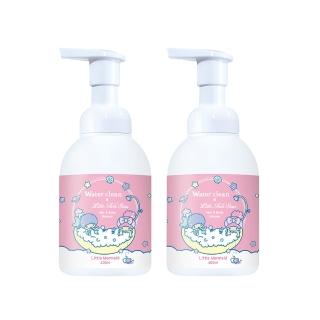 【Water Clean 水清淨】三合一泡泡慕斯-三麗鷗聯名款雙星仙子 400ml*2(水清淨、泡泡慕斯、洗手、沐浴)